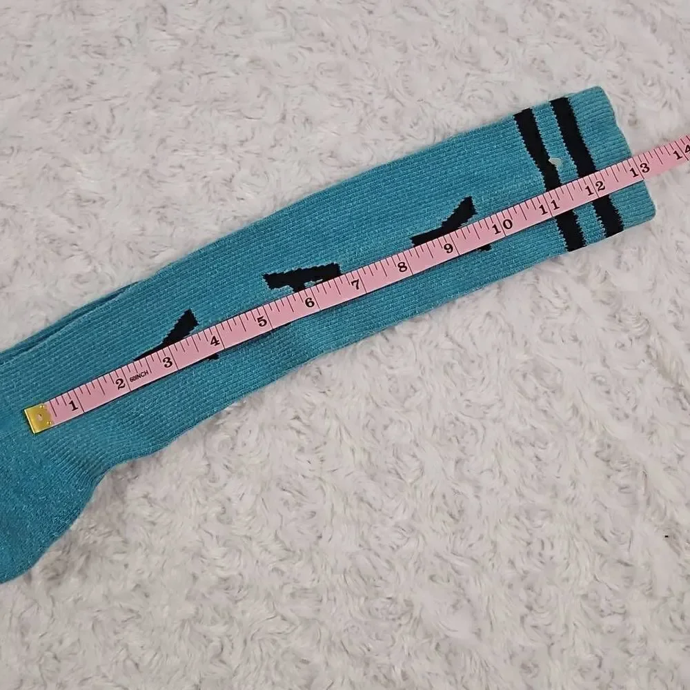 Yay burpees womens compression socks blue by the sox box WOD HIIT workout